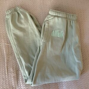 Alfred Coffee Matcha Green Logo Sweatpants Joggers Los Angeles Merch Size L
